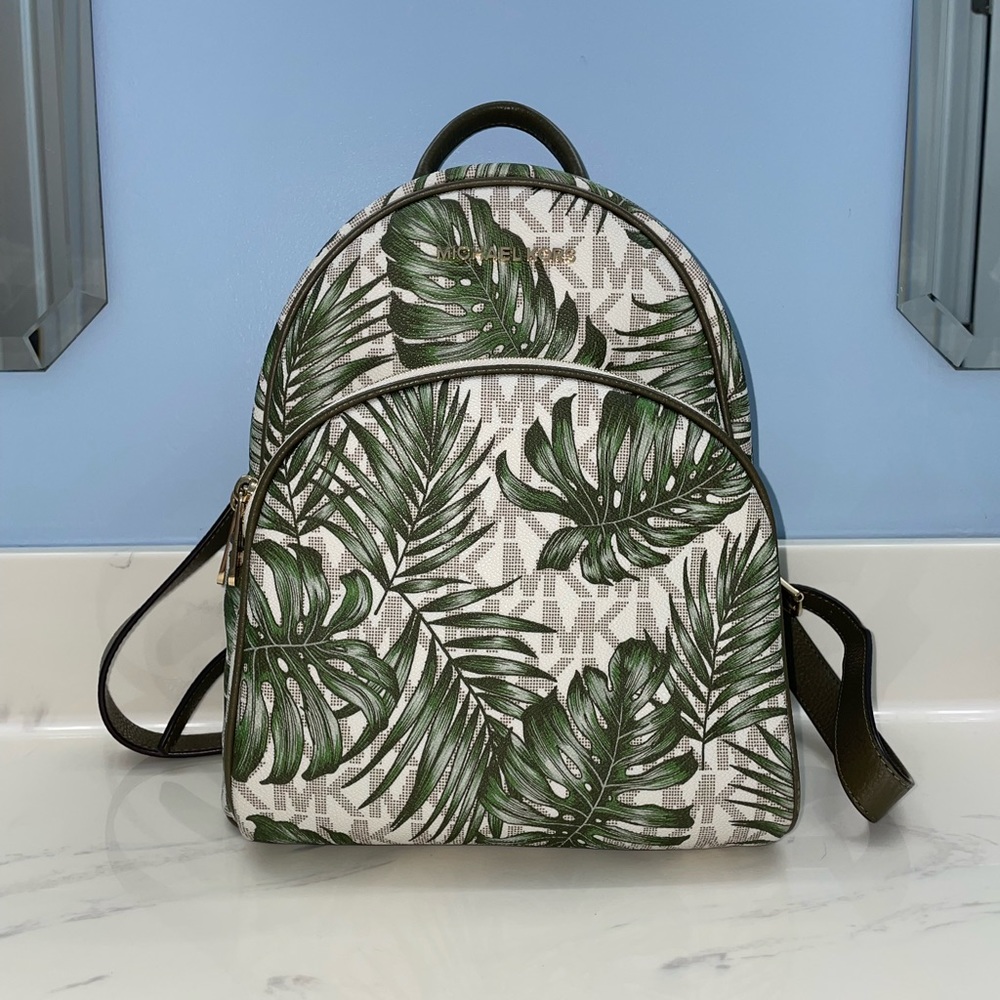 MK Small Leaf Backpack